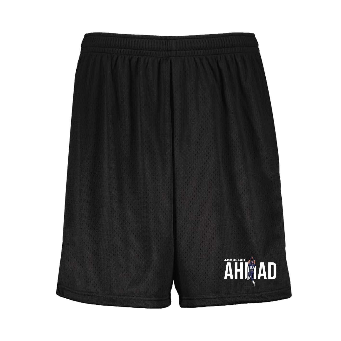 Shorts — Player Name in Black
