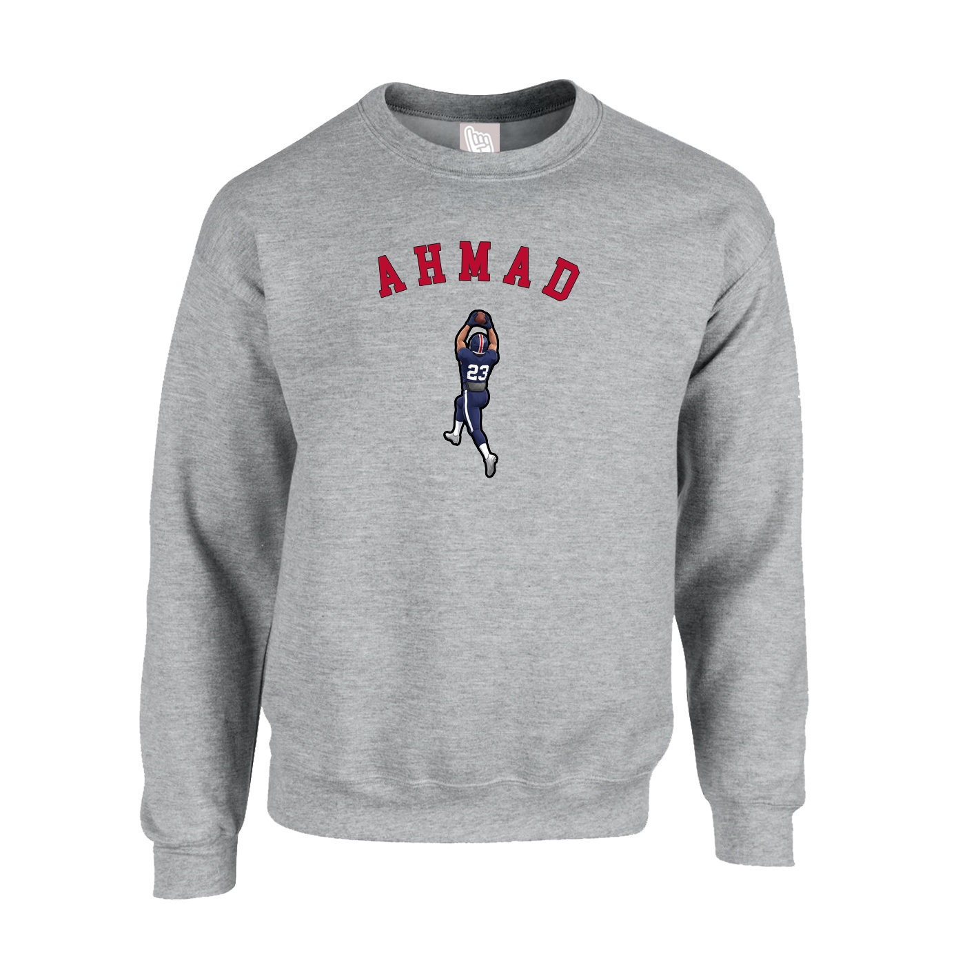 Fleece Crew — Shirsey Arch in Grey