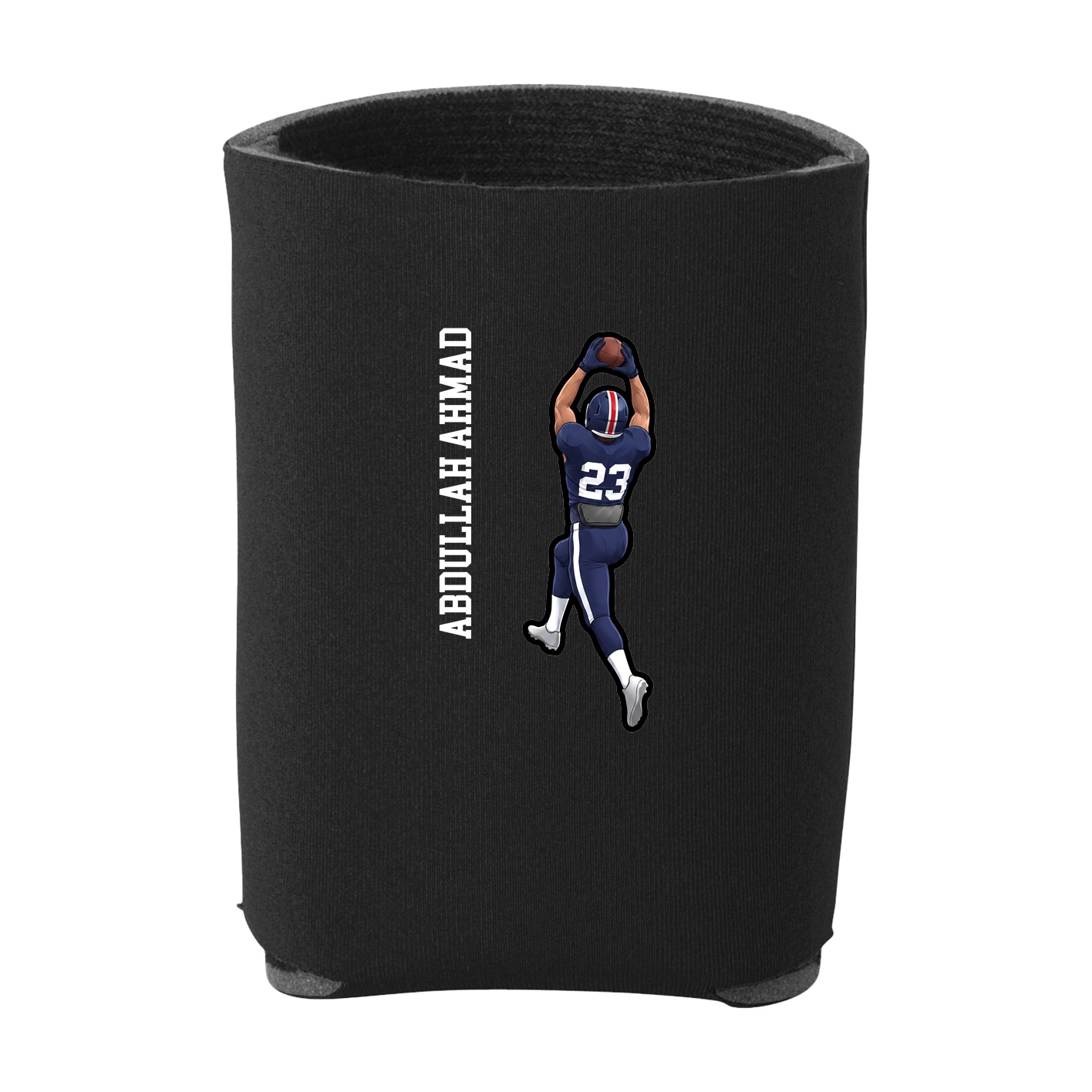 Can Holder — Name Vertical in Black