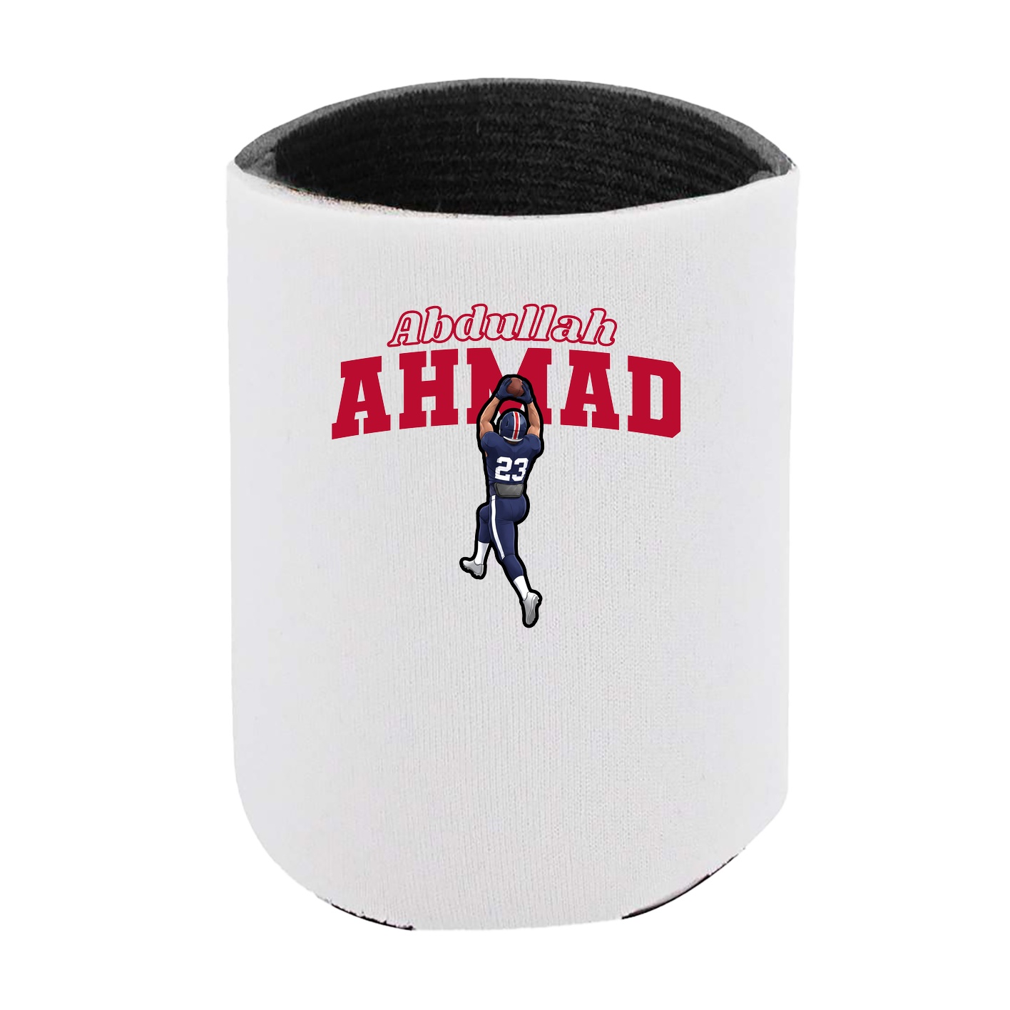 Can Holder — Name Arch in White