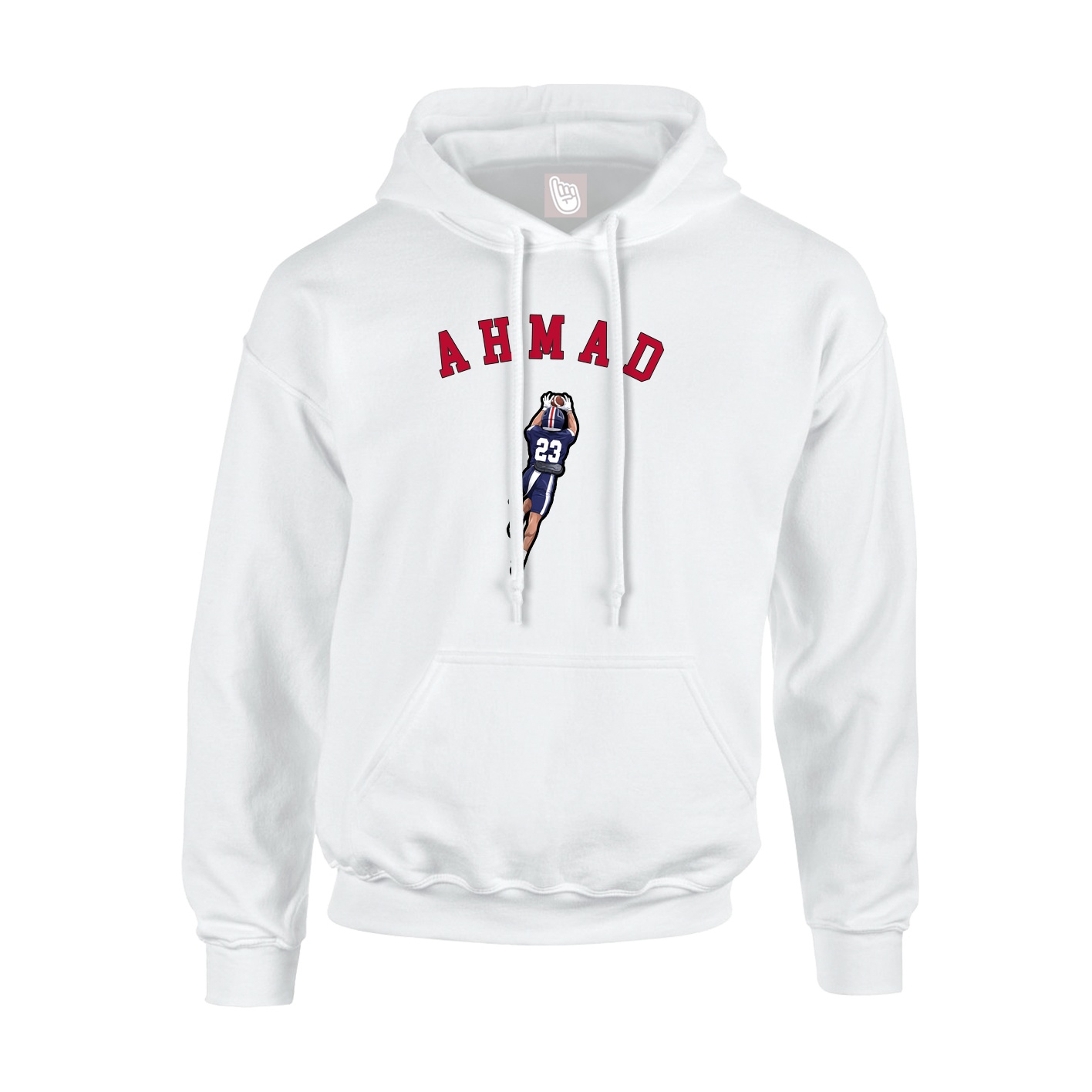 Youth Hoodie — Shirsey Arch in White