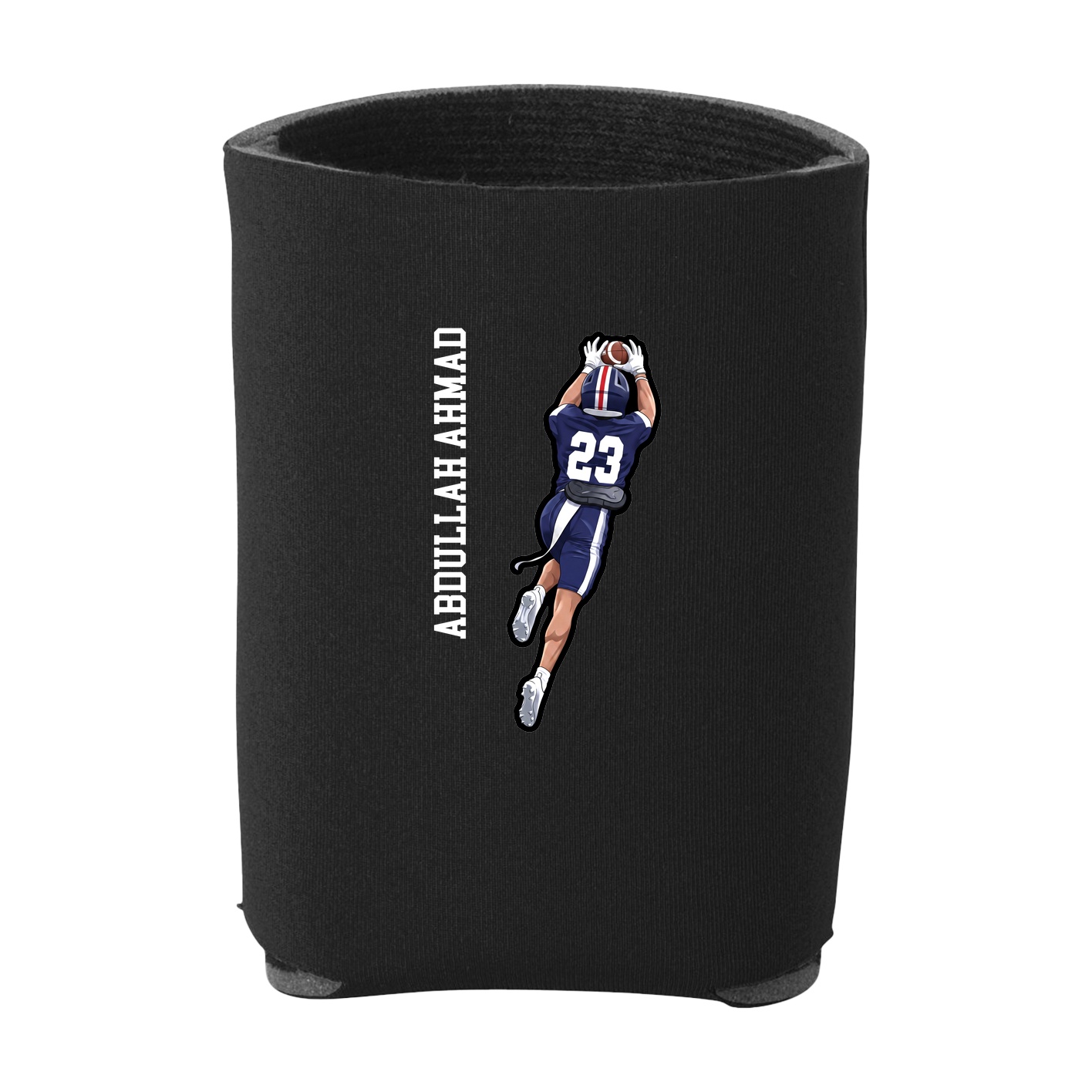 Can Holder — Name Vertical in Black