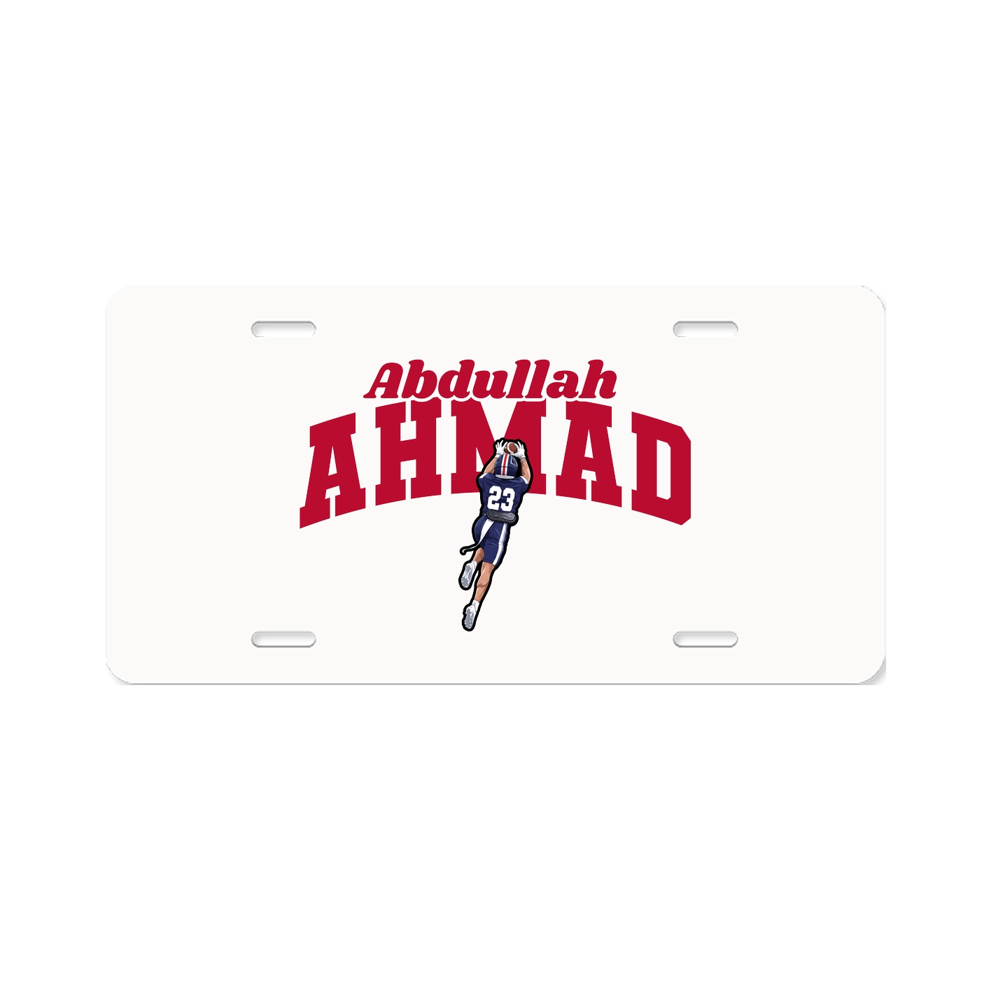 License Plate — Signature Arch in Classic