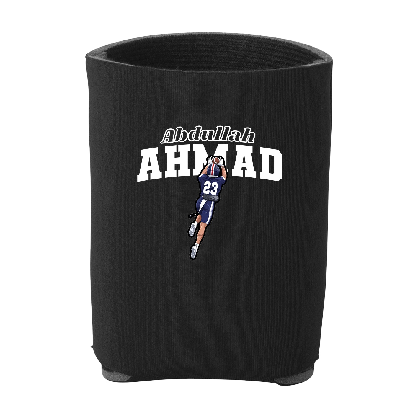 Can Holder — Name Arch in Black