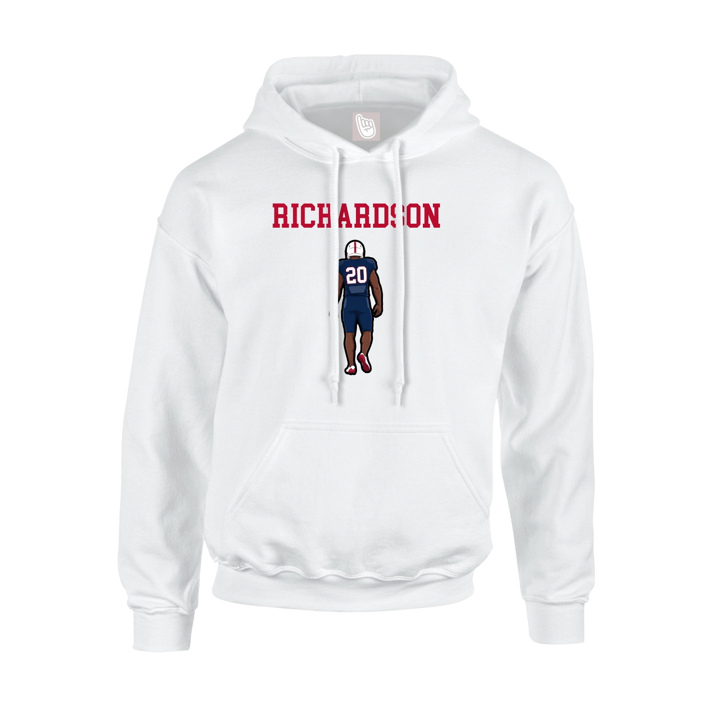 Hoodie — Shirsey in White