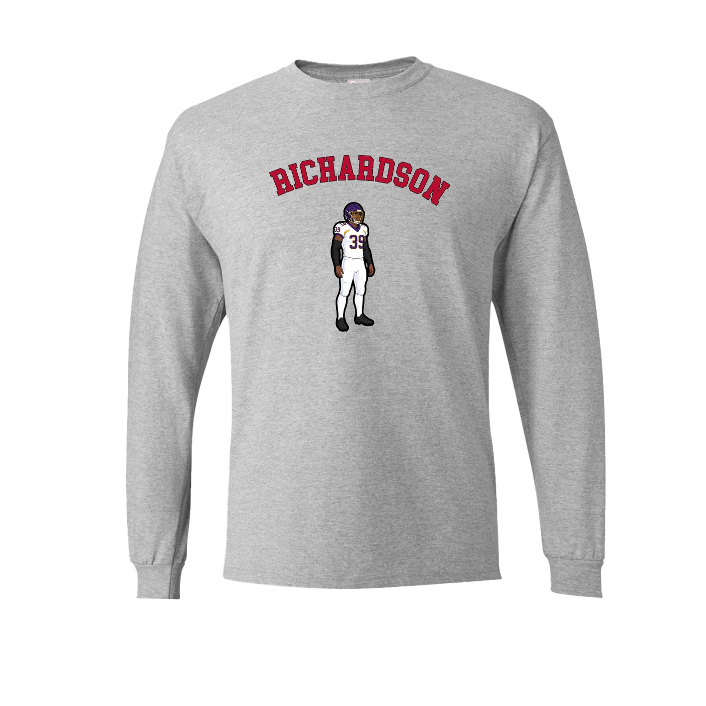 Long Sleeve Tee — Shirsey Arch in Grey