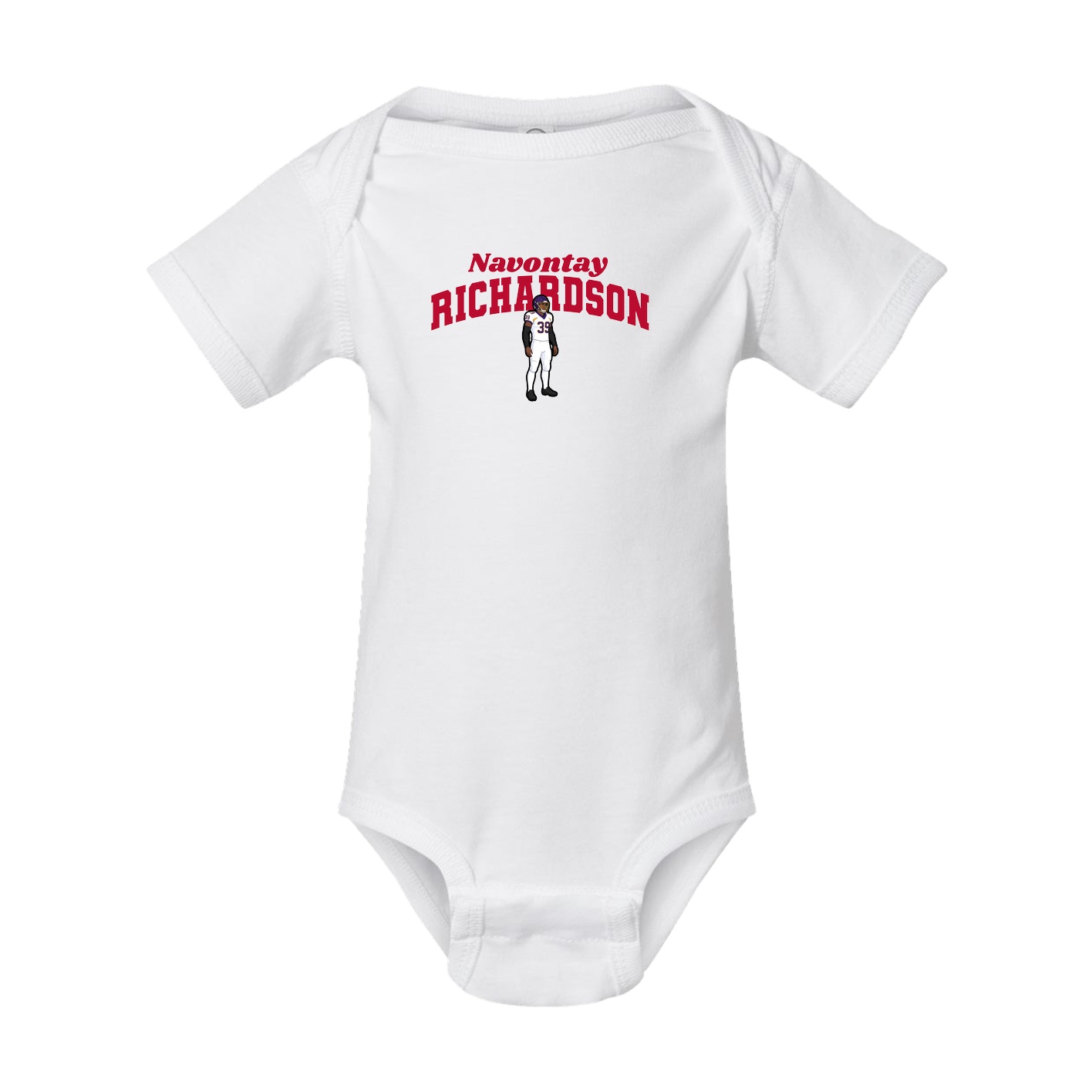 Baby Onesie — Signature Arch in White