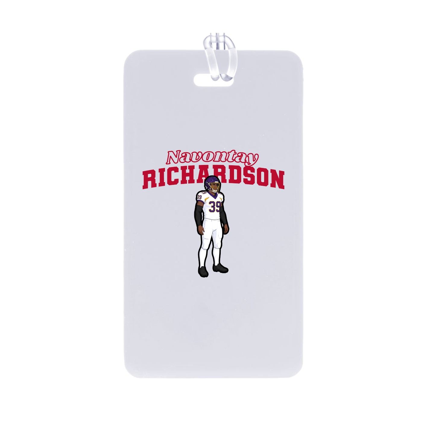 Bag Tag — Name Arch in Classic