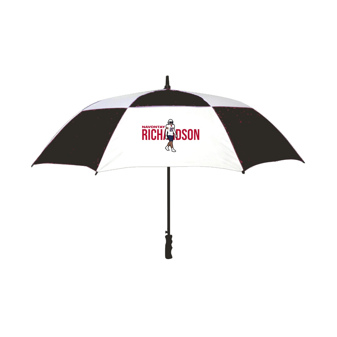Golf Umbrella — Player Name in Black