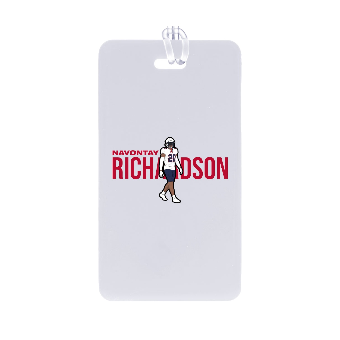 Bag Tag — Player Name in Classic