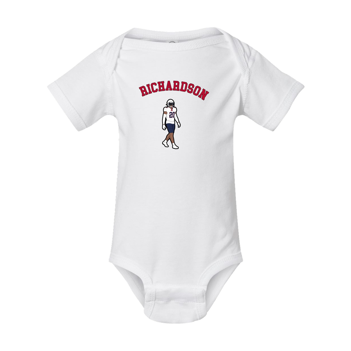 Baby Onesie — Shirsey Arch in White