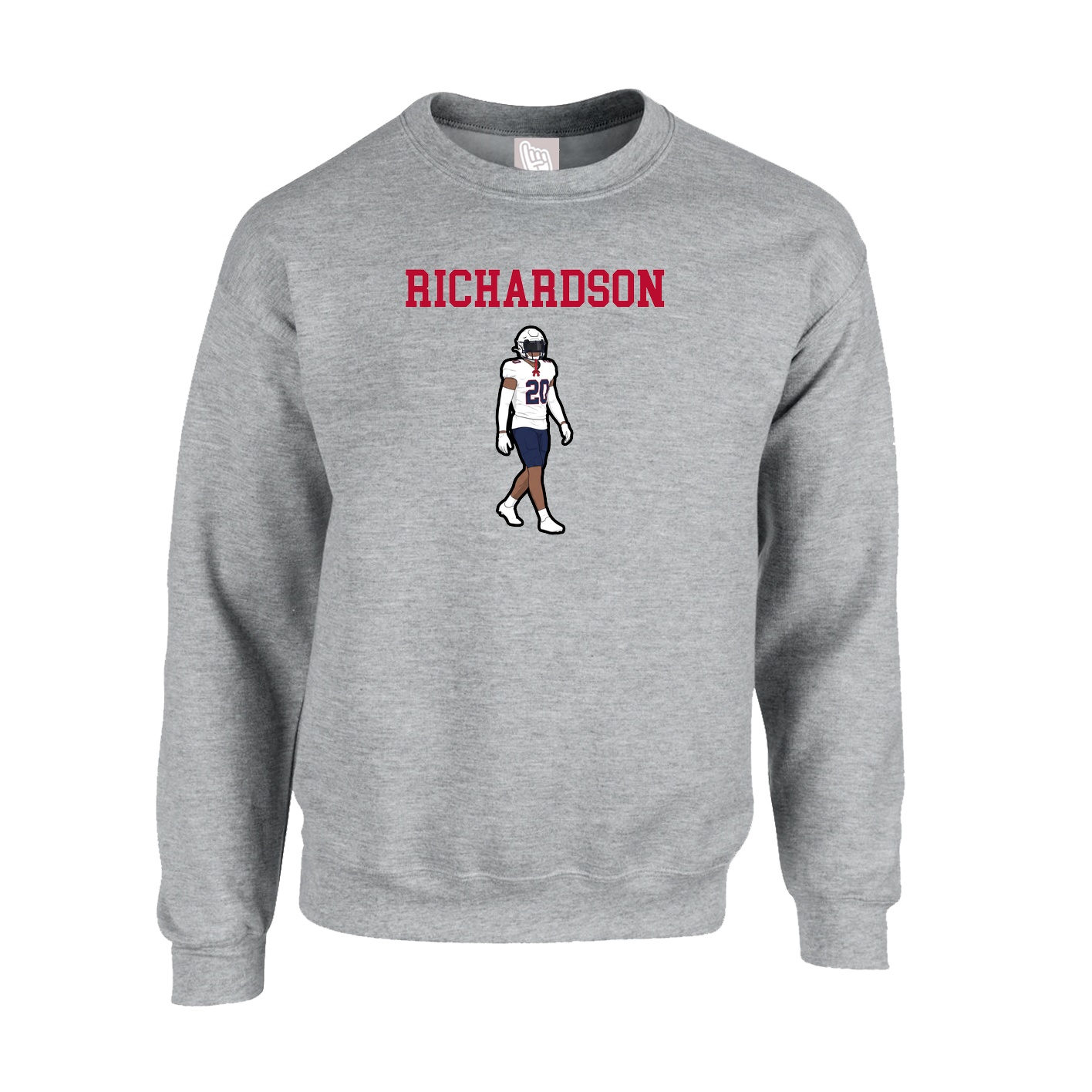 Fleece Crew — Shirsey in Grey
