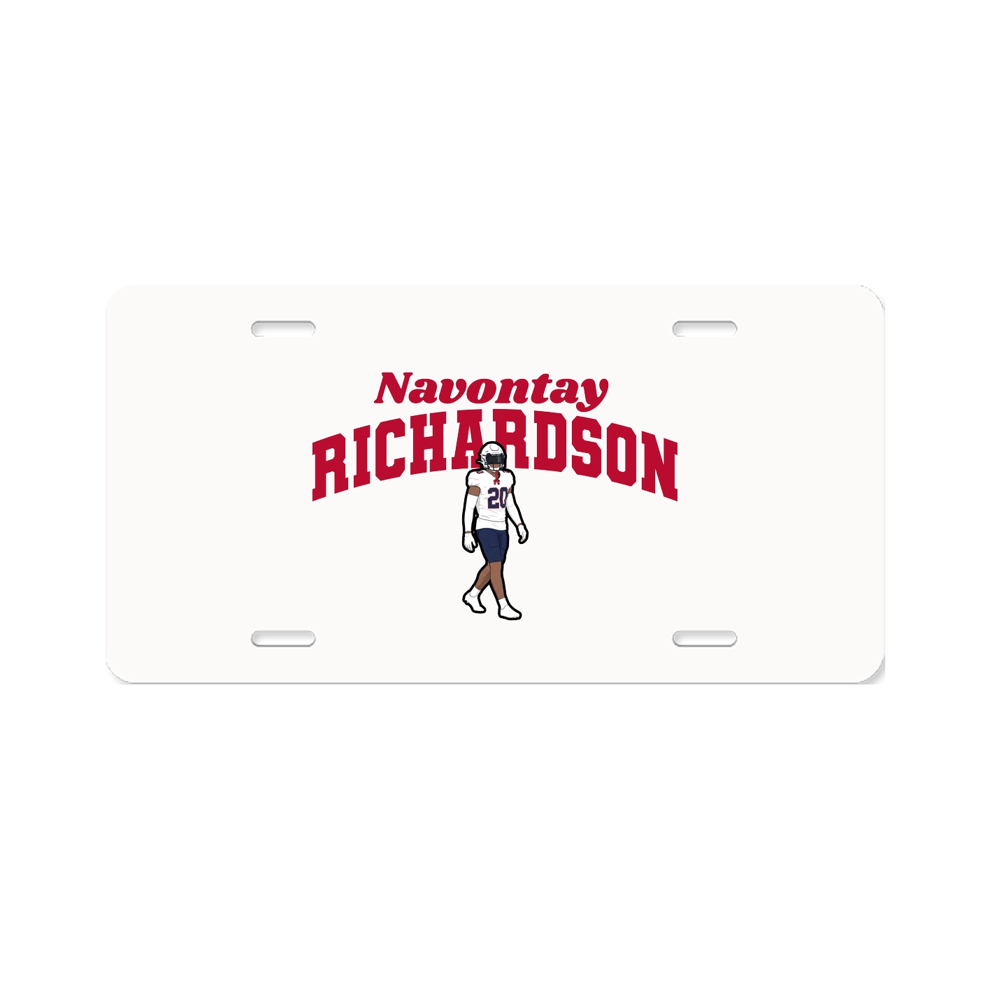 License Plate — Signature Arch in Classic
