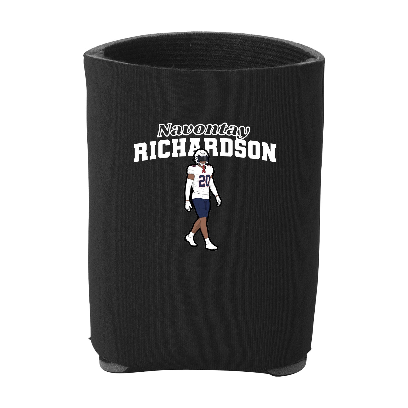Can Holder — Name Arch in Black