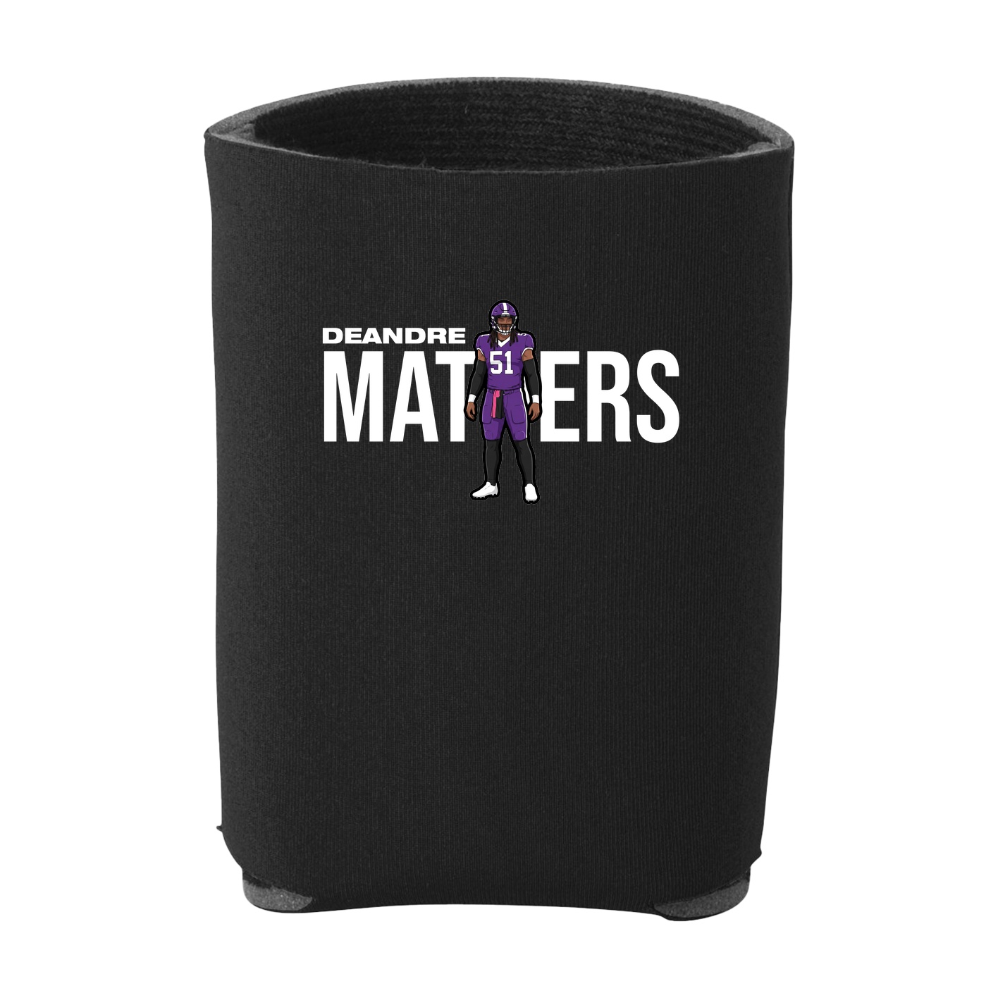 Can Holder — Player Name in Black