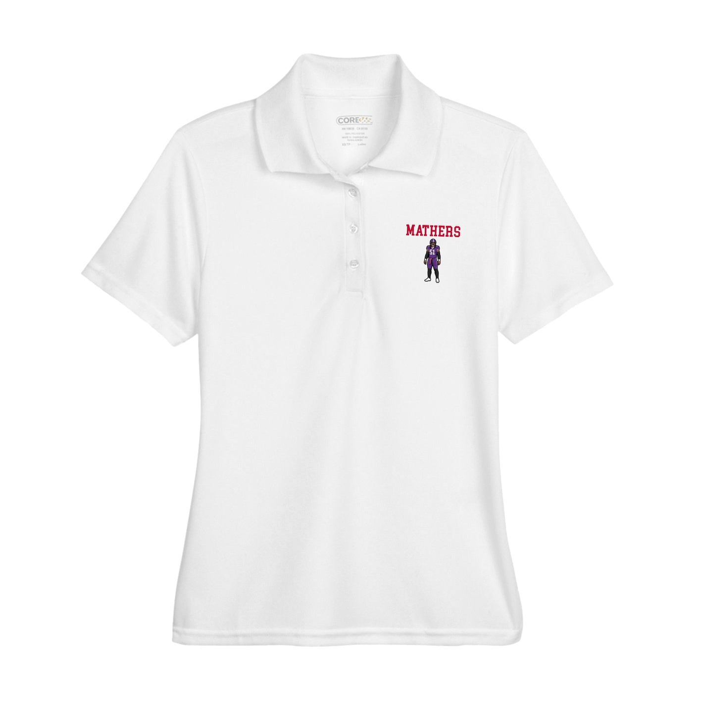 Womens Performance Polo — Shirsey in White