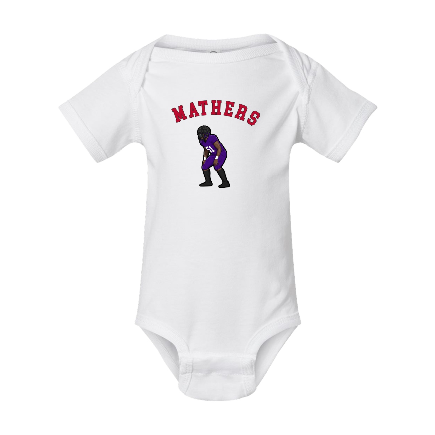 Baby Onesie — Shirsey Arch in White