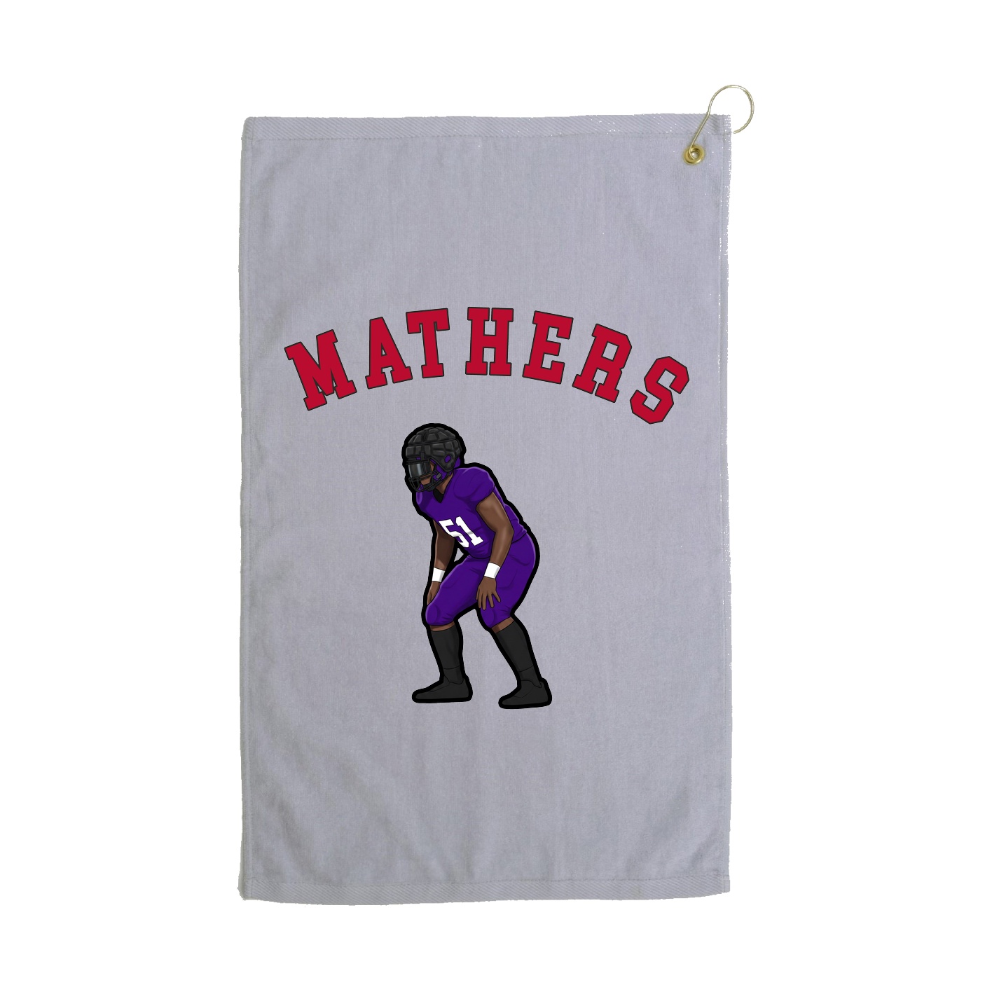 Golf Towel — Shirsey Arch in Grey