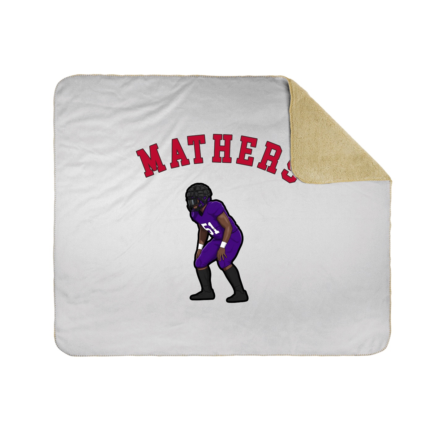 Throw Blanket — Shirsey Arch in White