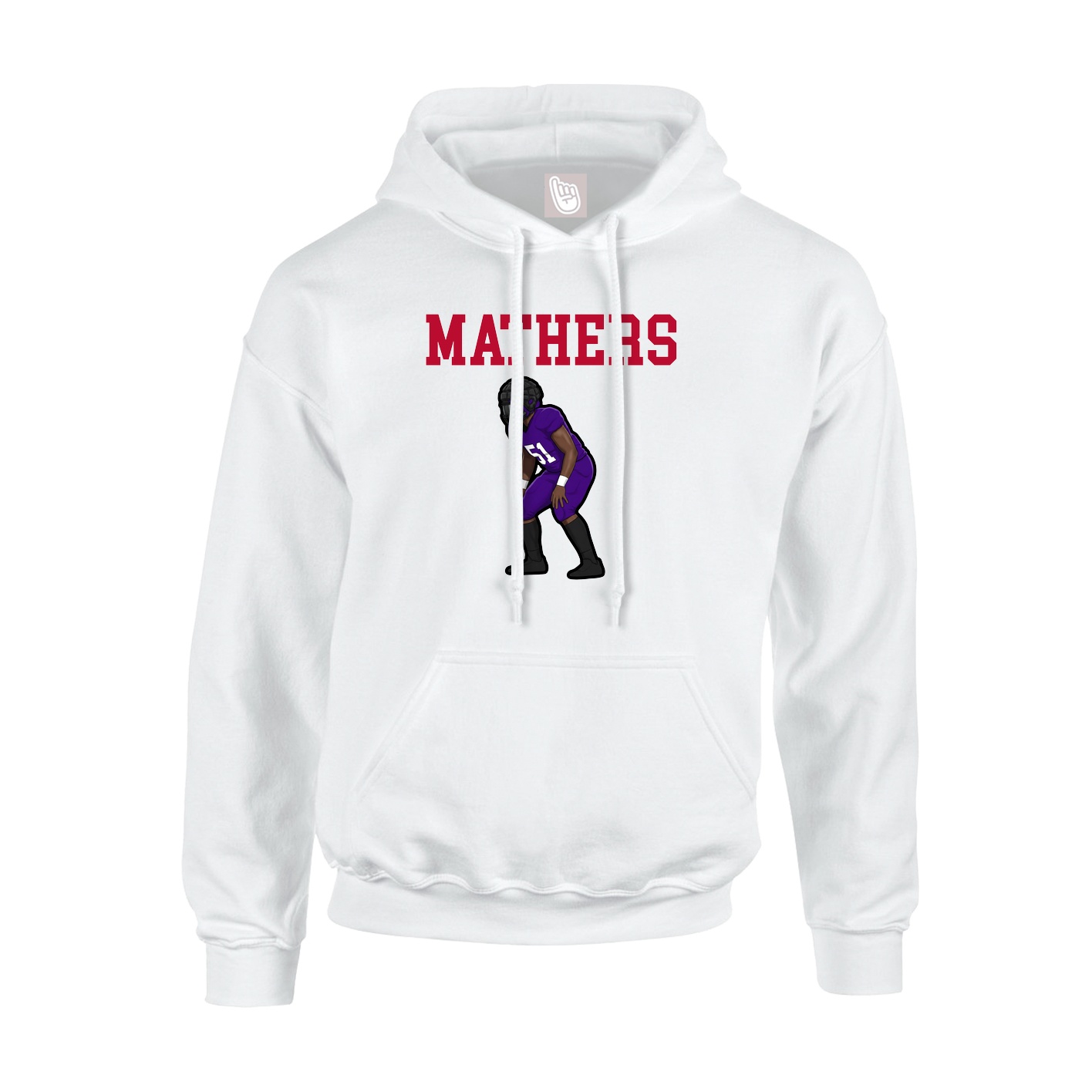 Youth Hoodie — Shirsey in White