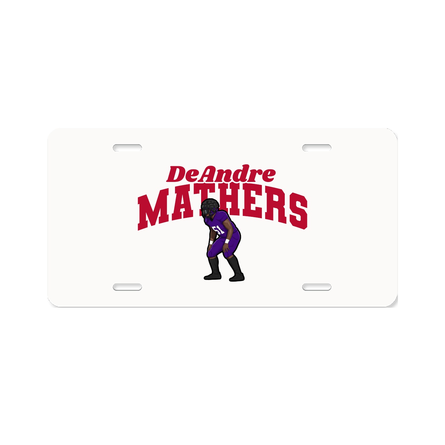 License Plate — Signature Arch in Classic