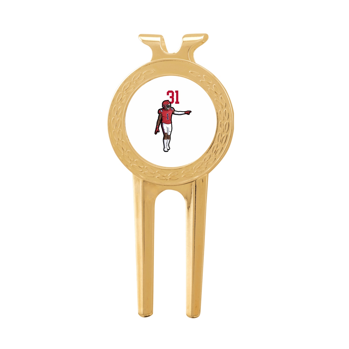 Divot Tool with Ball Marker — Number Top in Classic