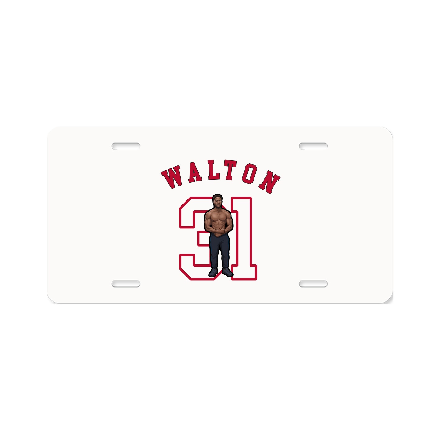 License Plate — Shirsey Arch in Classic