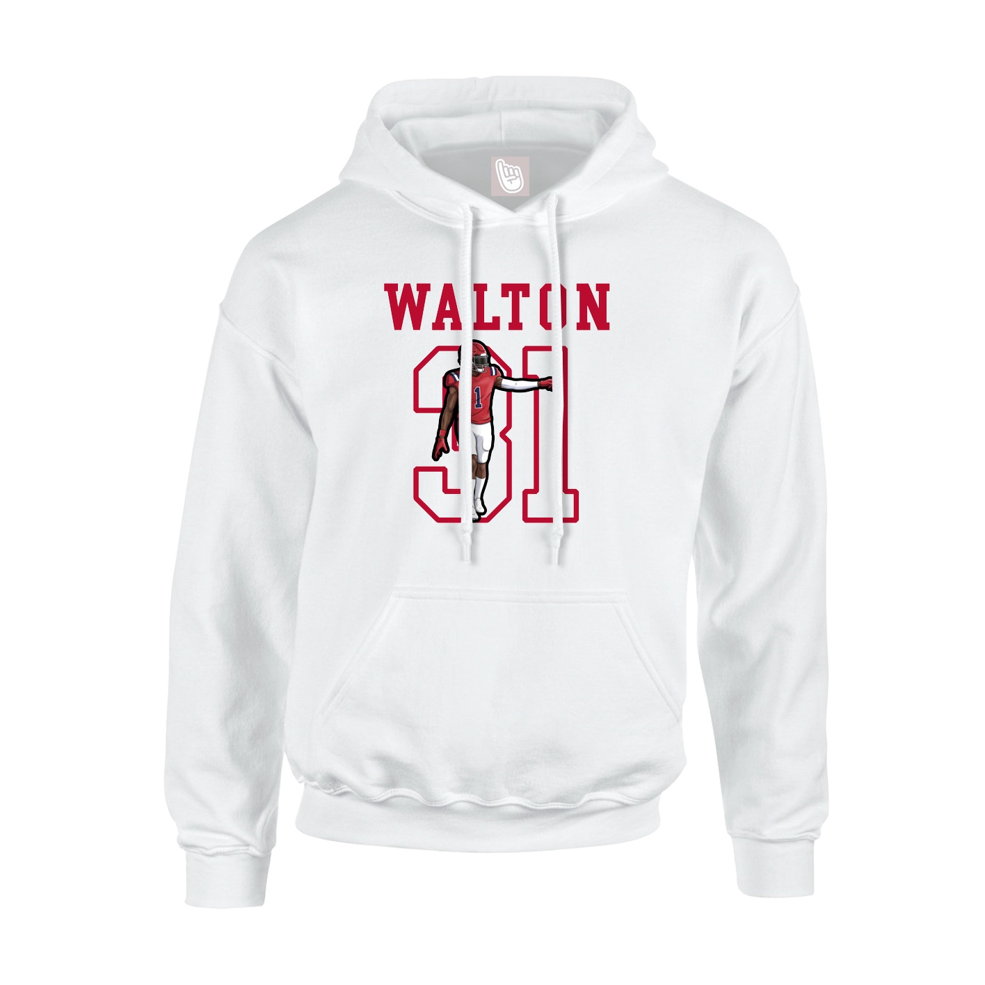 Youth Hoodie — Shirsey in White