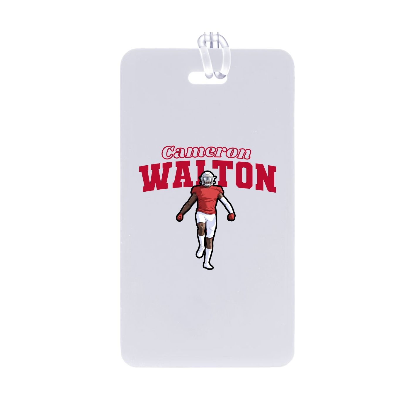 Bag Tag — Name Arch in Classic