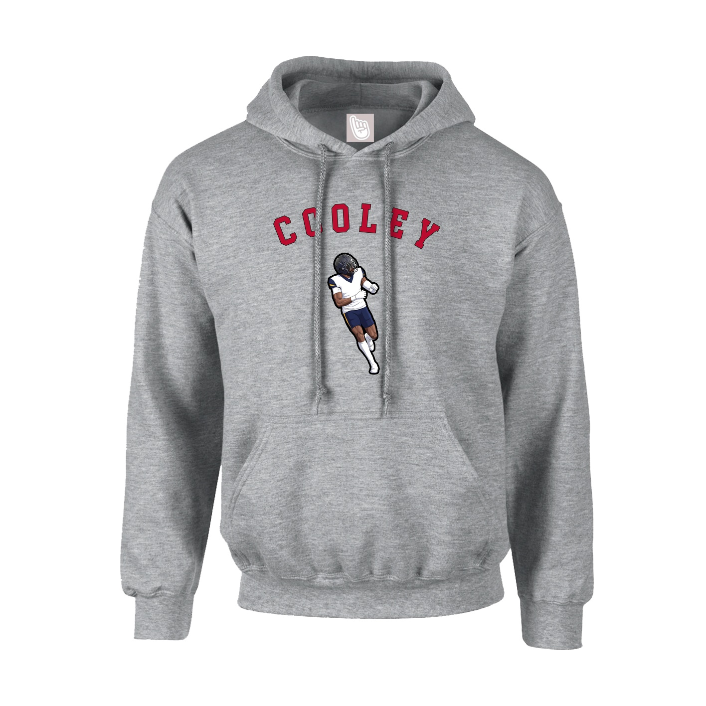Youth Hoodie — Shirsey Arch in Grey