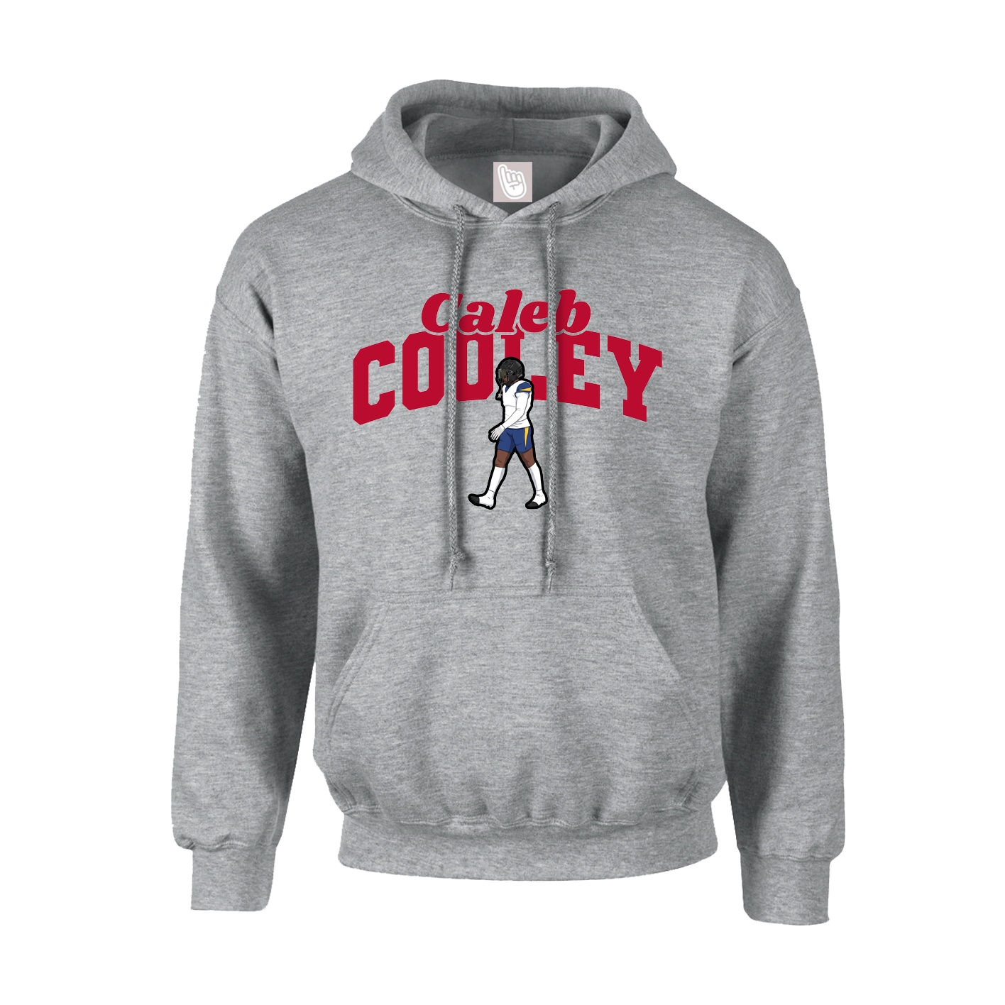 Hoodie — Signature Arch in Grey