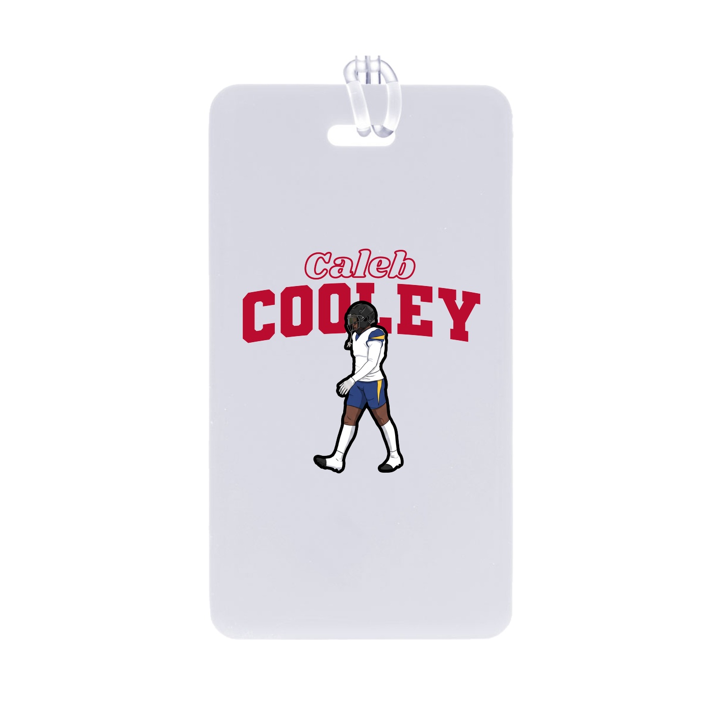 Bag Tag — Name Arch in Classic