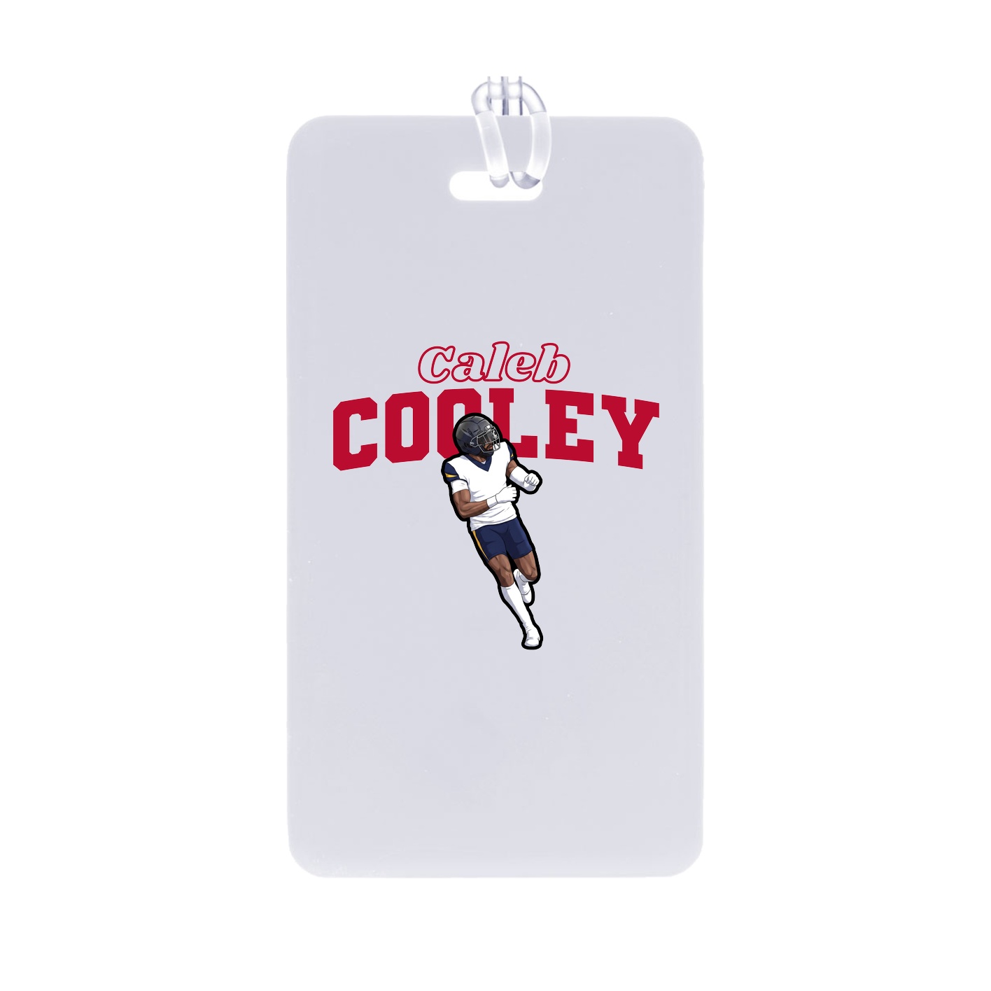 Bag Tag — Name Arch in Classic