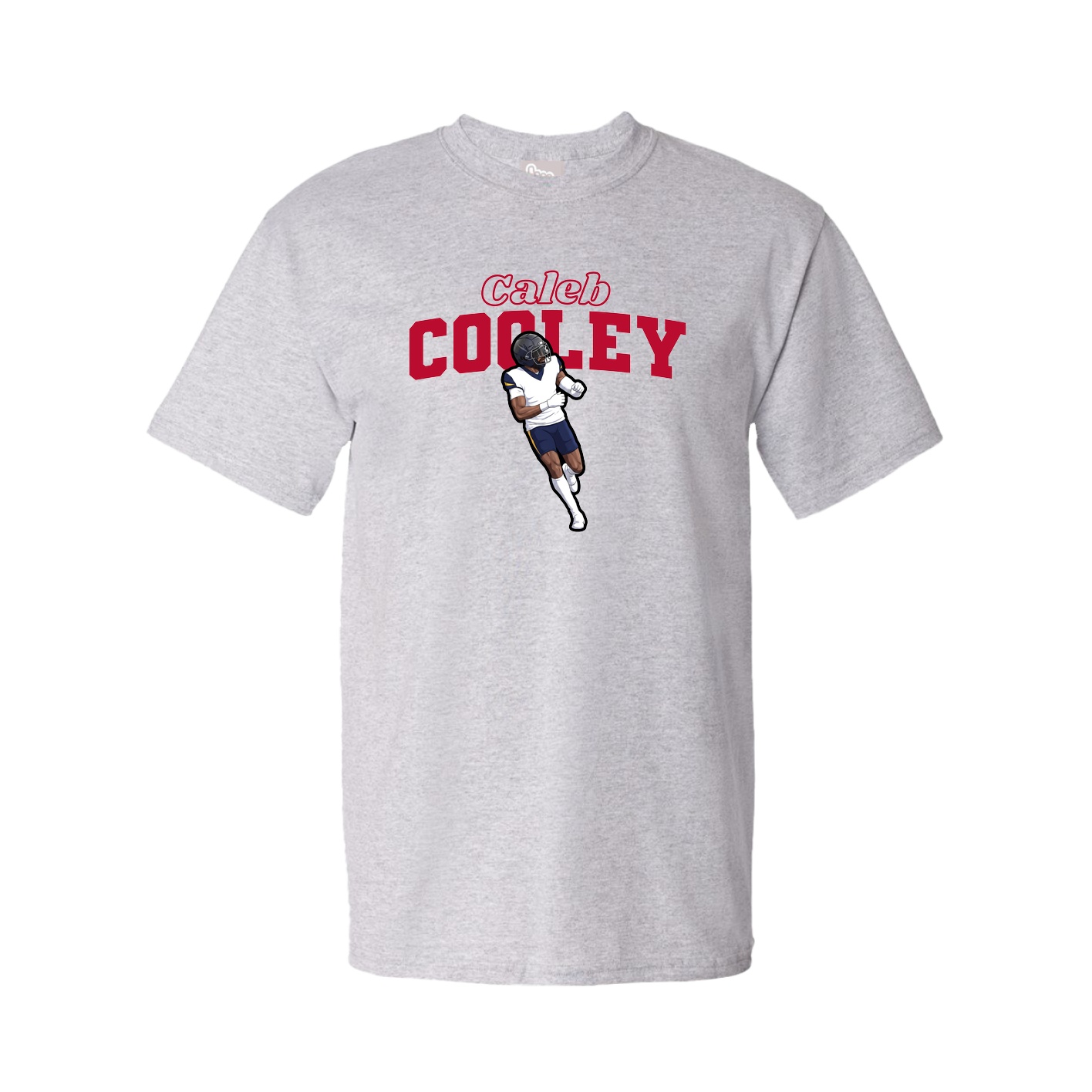 Tee — Name Arch in Grey