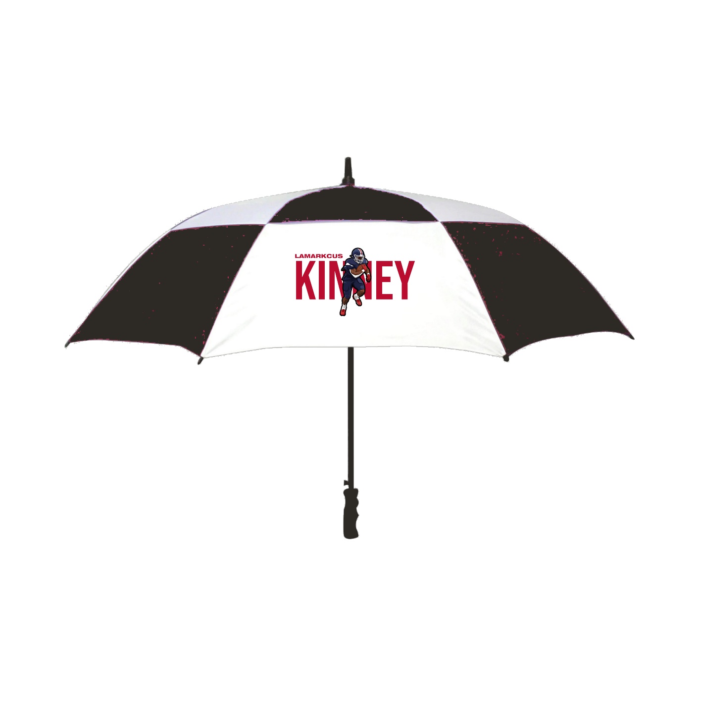 Golf Umbrella — Player Name in Black