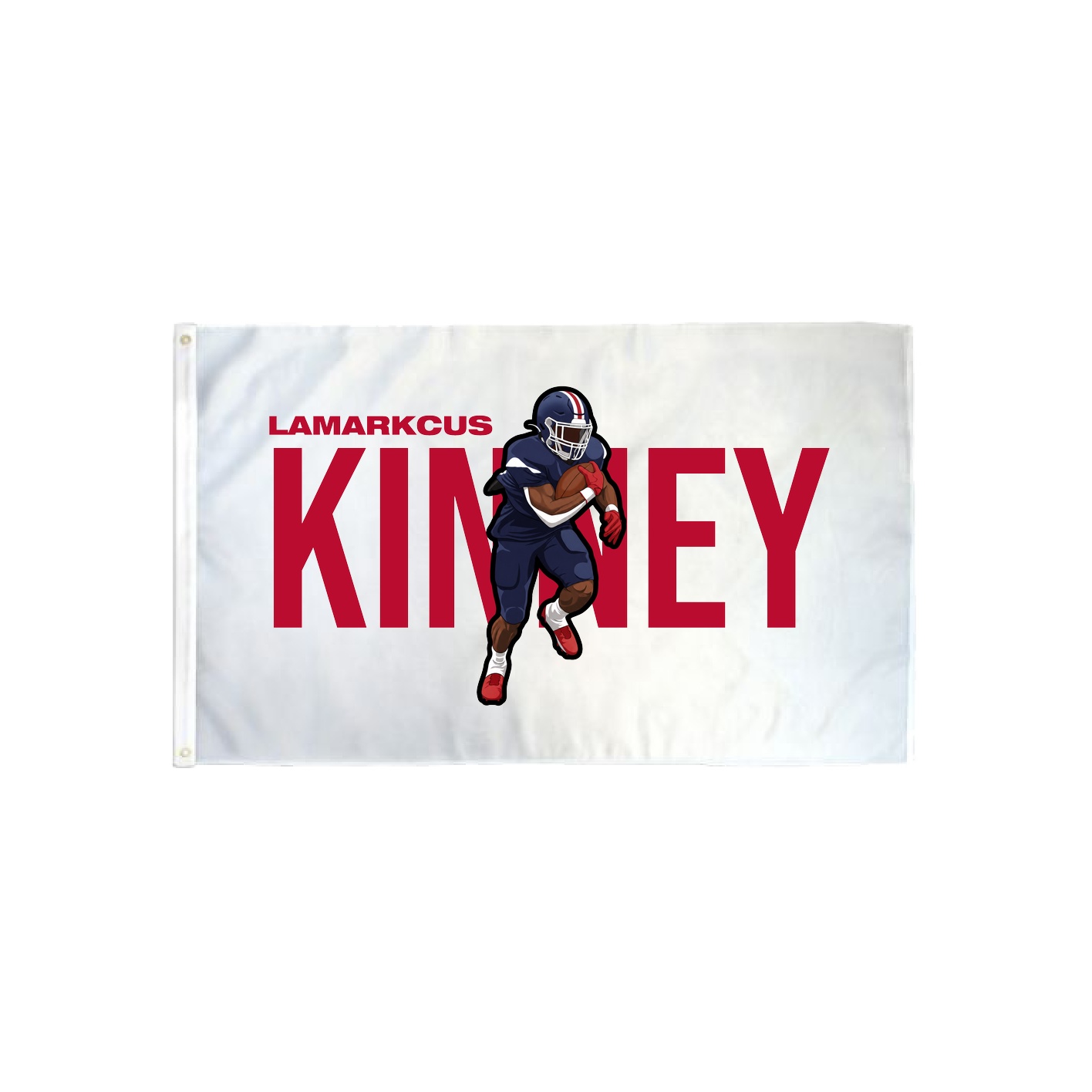 3x5 Flag — Player Name in Classic