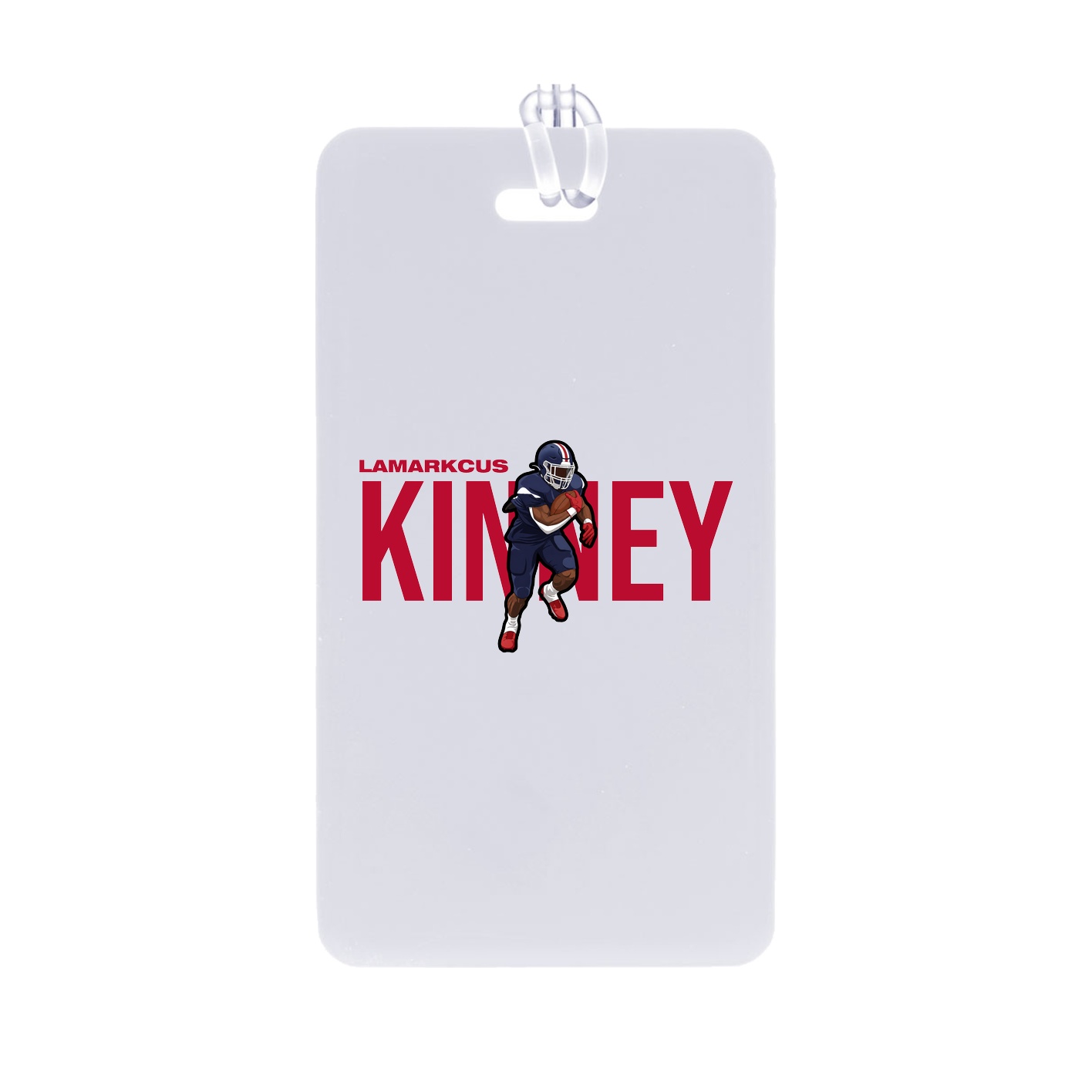 Bag Tag — Player Name in Classic