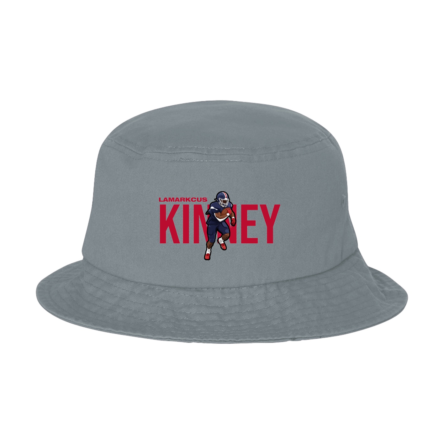 Bucket Cap — Player Name in Grey