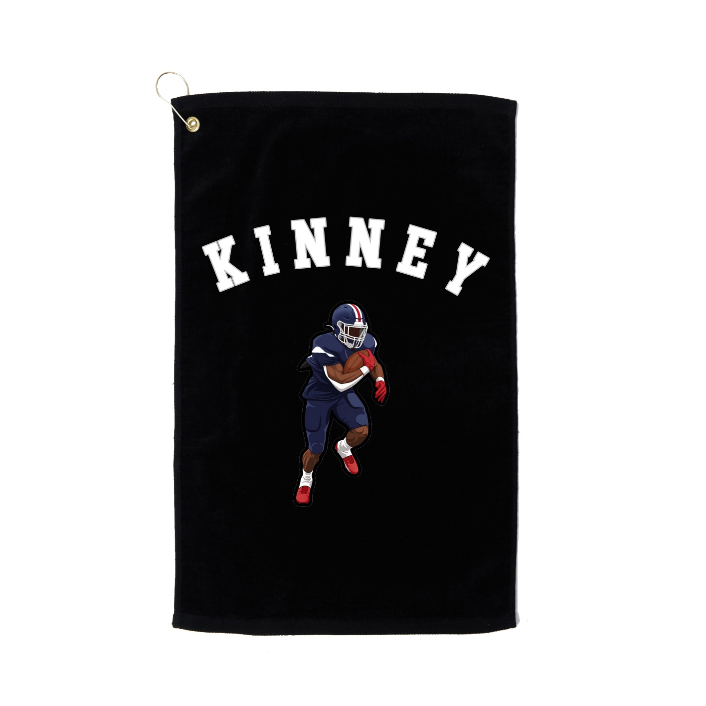 Golf Towel — Shirsey Arch in Black