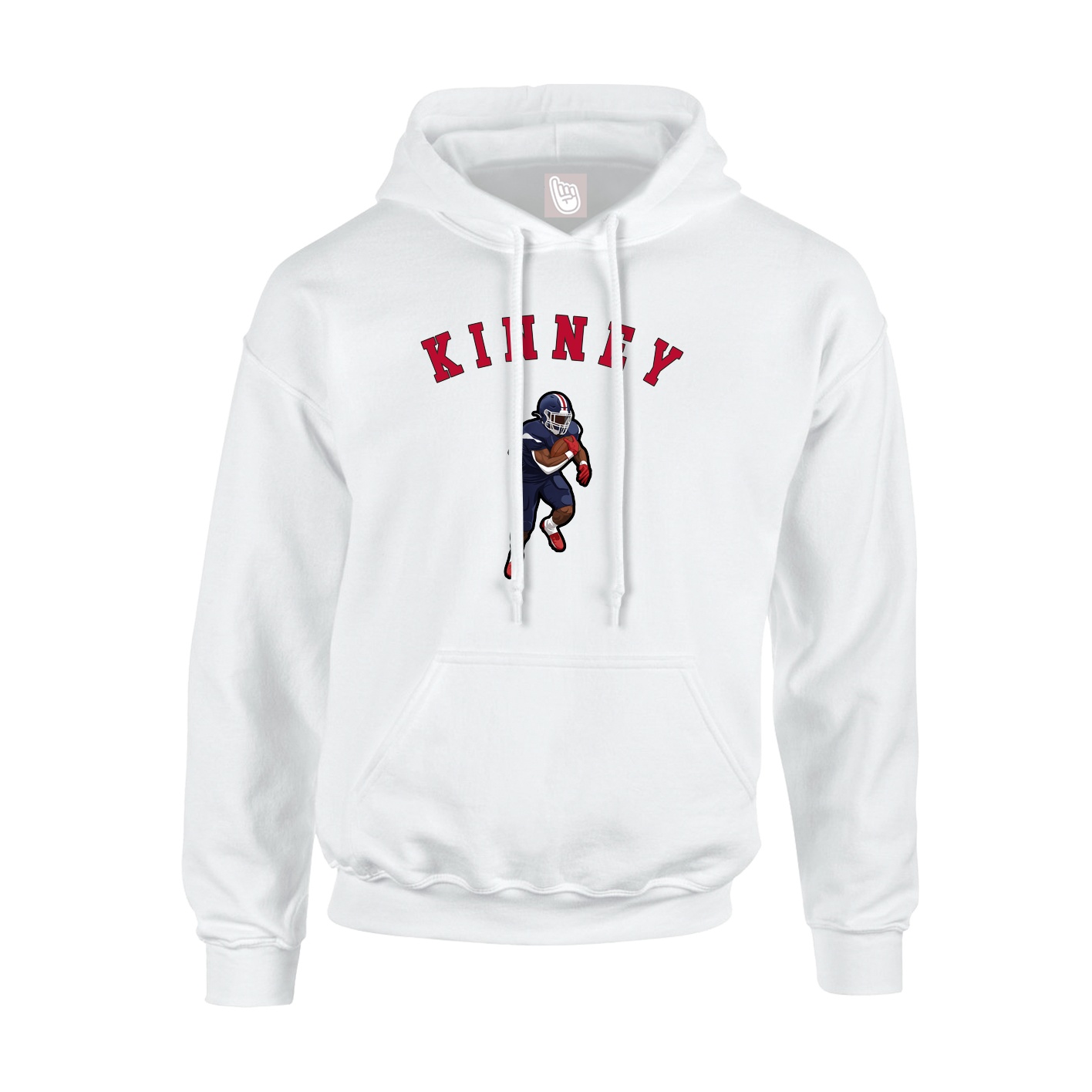 Hoodie — Shirsey Arch in White