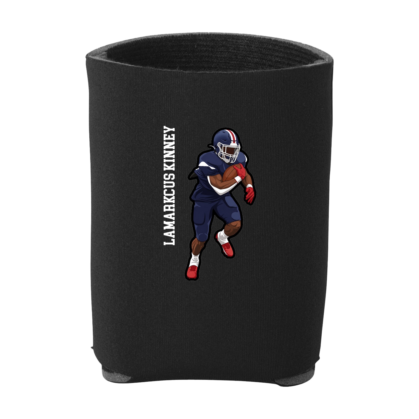 Can Holder — Name Vertical in Black