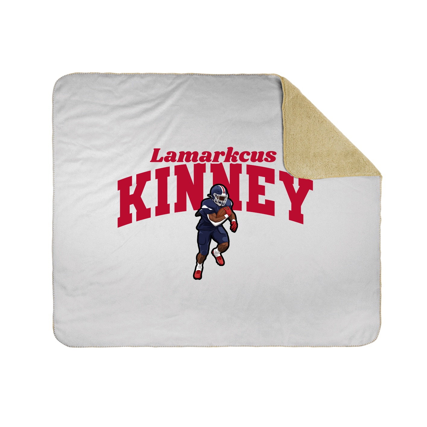 Throw Blanket — Signature Arch in White