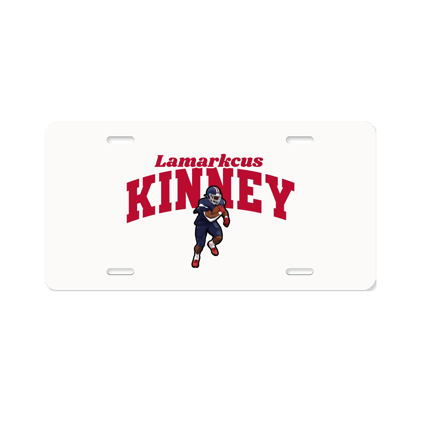 License Plate — Signature Arch in Classic
