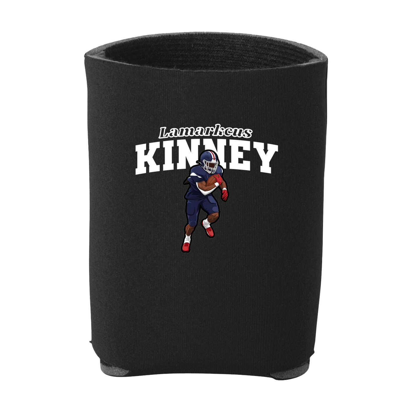 Can Holder — Name Arch in Black