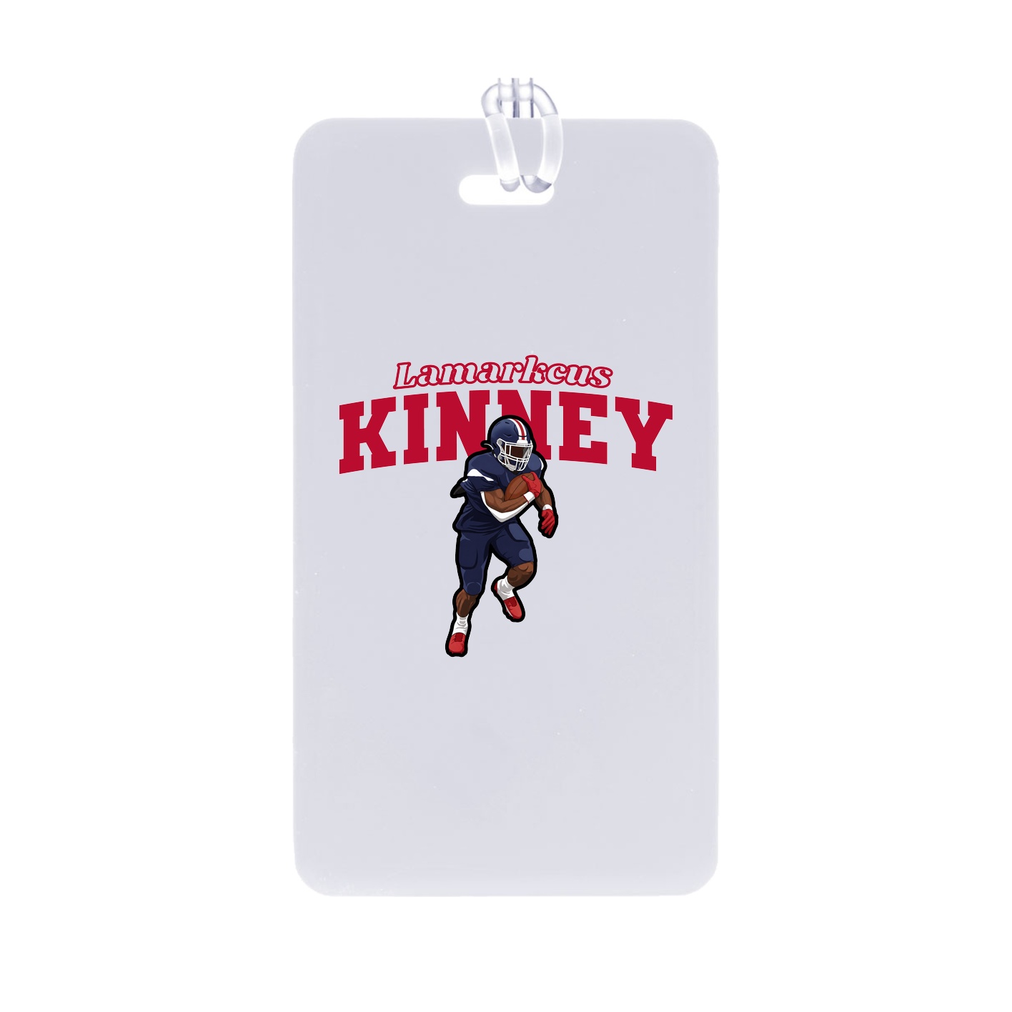 Bag Tag — Name Arch in Classic