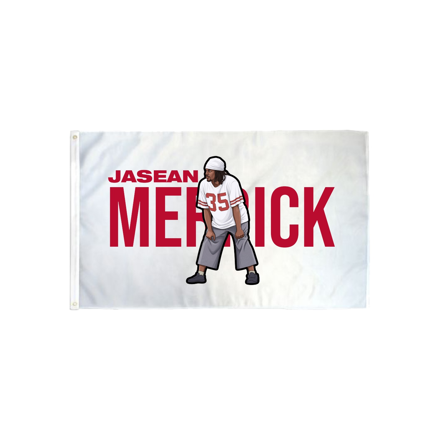 3x5 Flag — Player Name in Classic