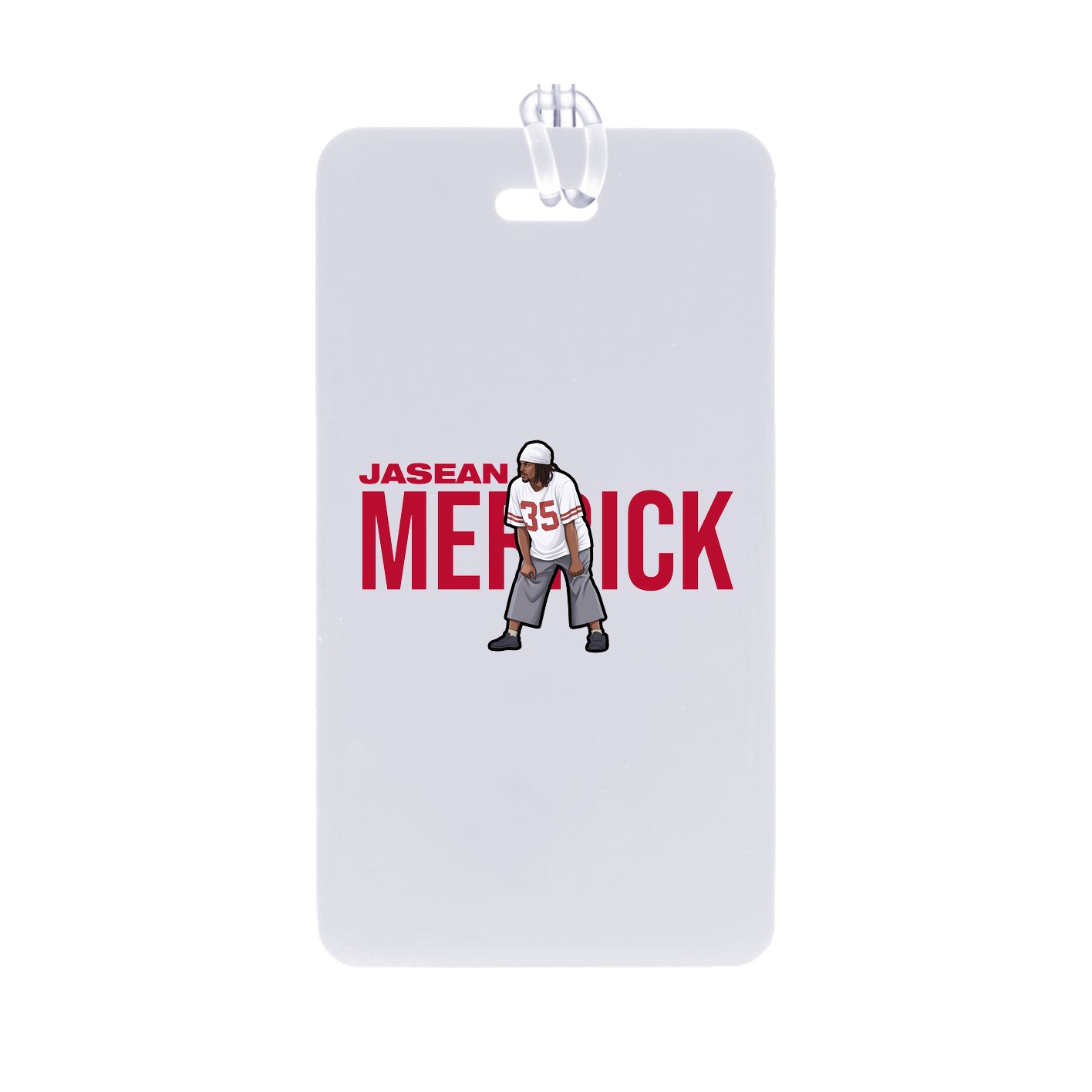 Bag Tag — Player Name in Classic
