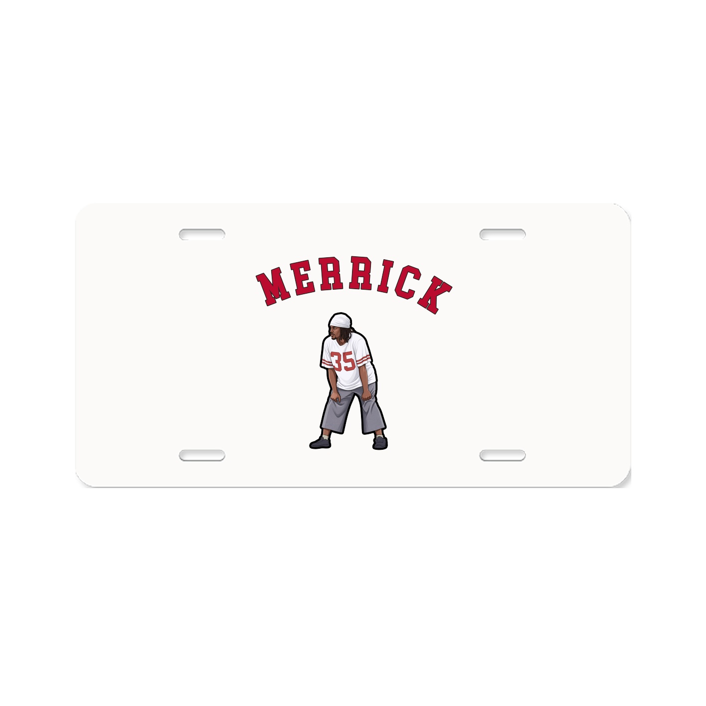 License Plate — Shirsey Arch in Classic