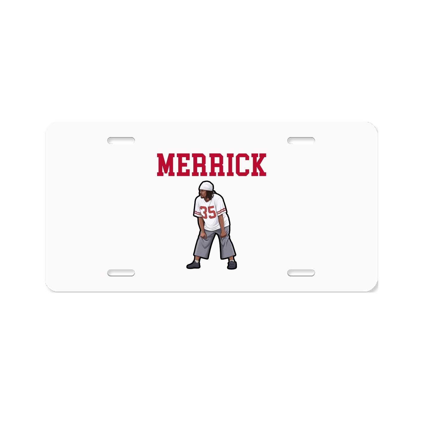 License Plate — Shirsey in Classic