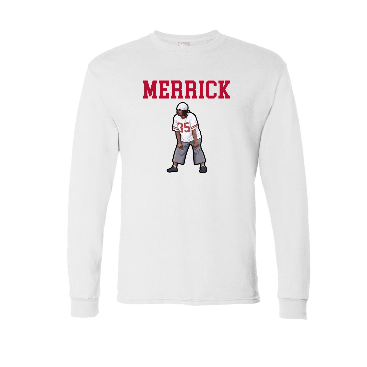 Long Sleeve Tee — Shirsey in White